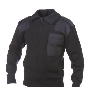 Novotex Feuerwehr - Strickjacke mit Rollkragen