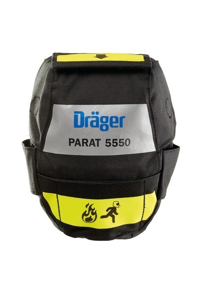 Dräger PARAT 5550 Brandfluchthaube im Holster