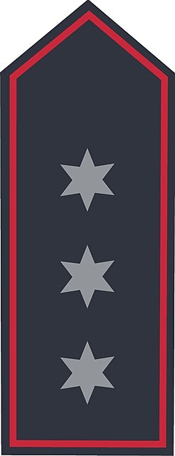 Schulterklappen BB Hauptbrandmeister