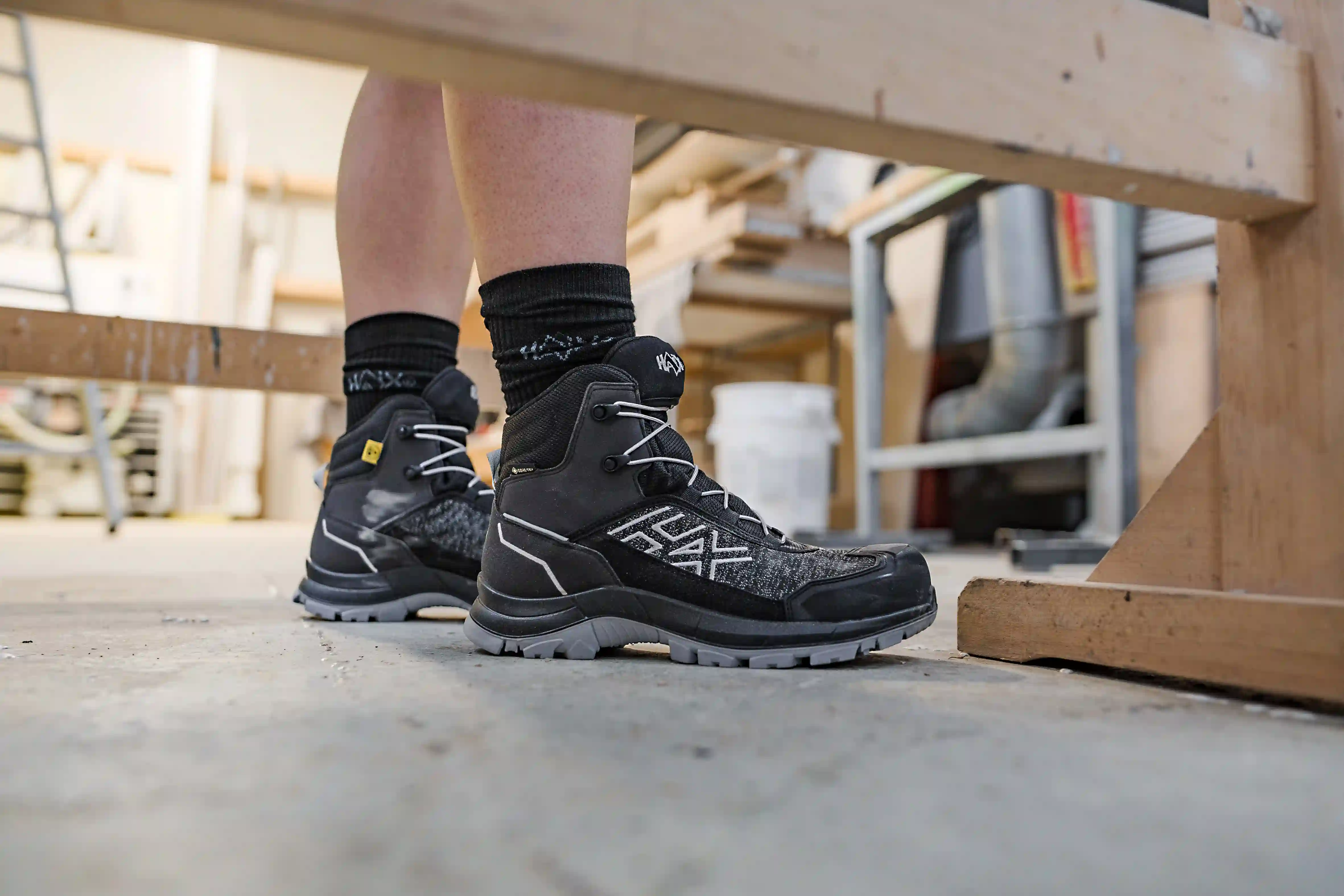 Haix BLACK EAGLE Safety 410 | C, GTX, grey Gr. 10(45)