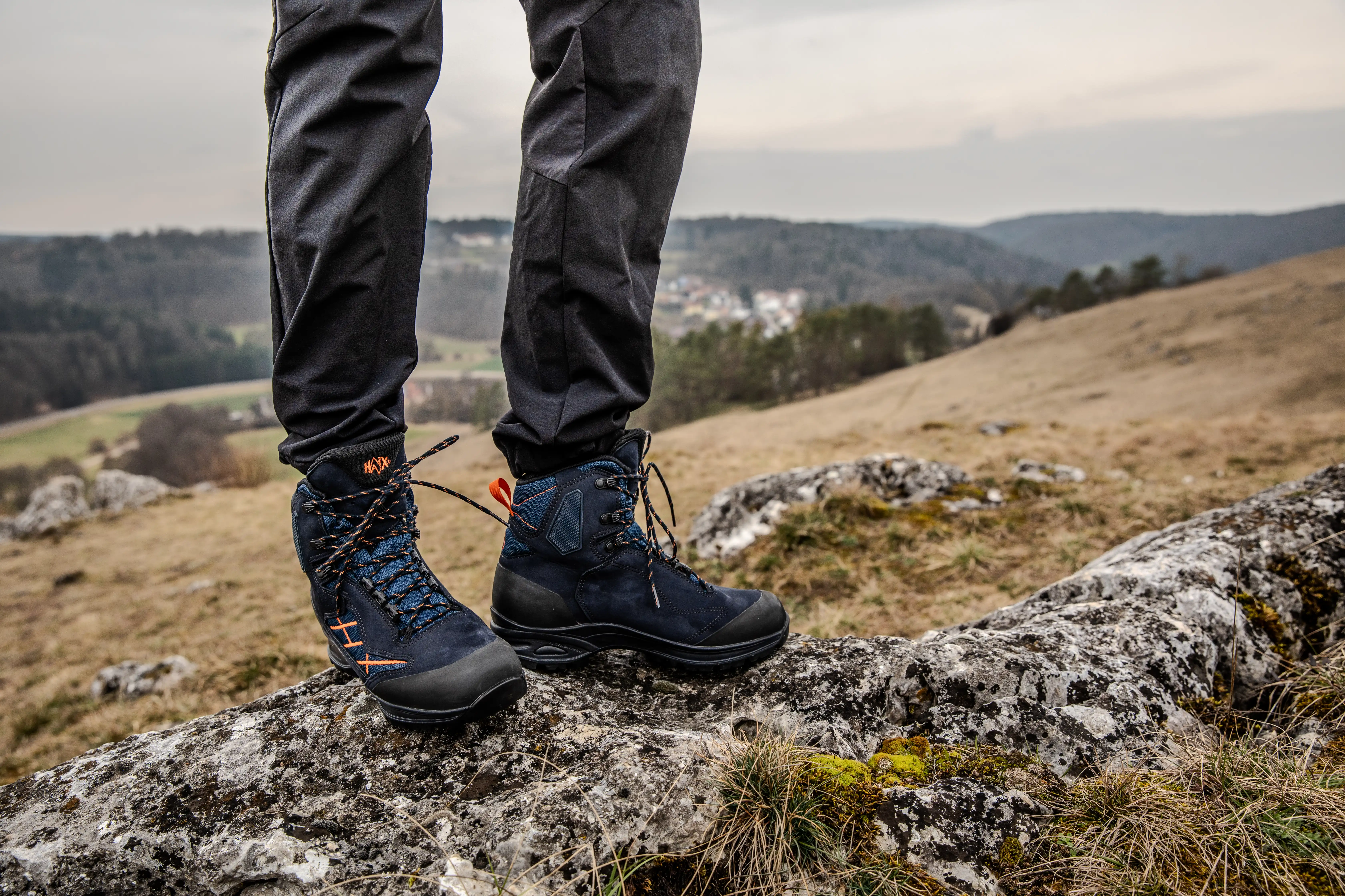 HAIX SCOUT 3.0 GTX navy-orange Gr. 10(45)