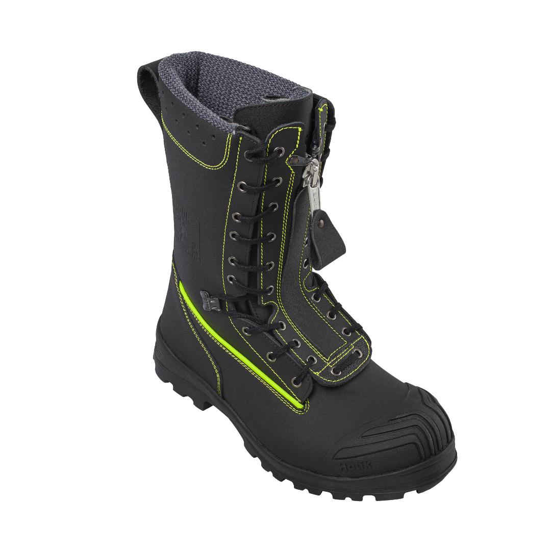 Holik Feuerwehrstiefel Schnürstiefel LUKOV GII PU Gr. 36