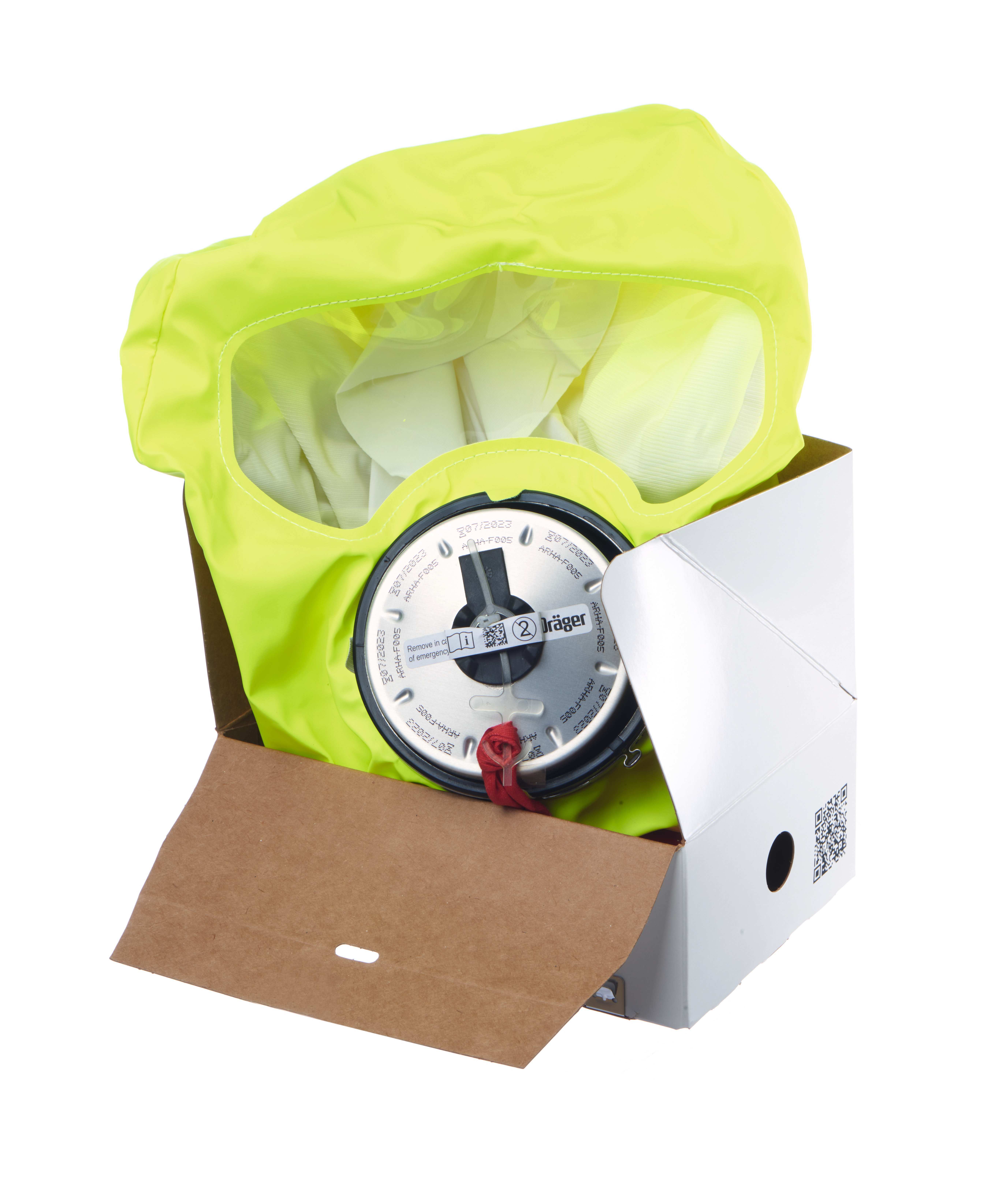 Dräger PARAT 5510 Single Pack, Brandfluchthaube Kartonverpackt