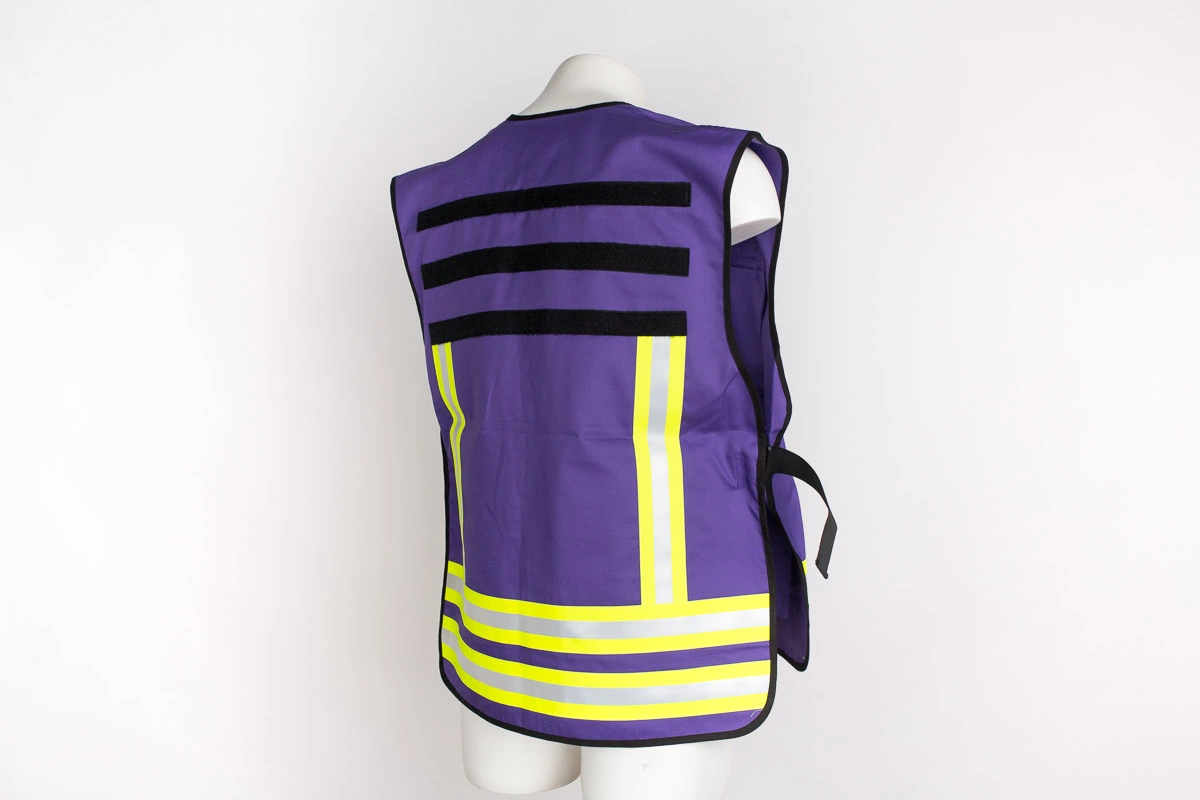 Pelkotex Funktions-Kennzeichnungsweste violett