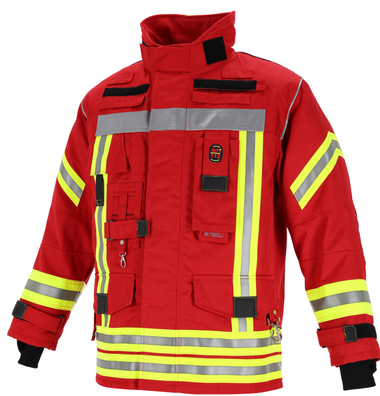 Novotex Feuerwehr Überjacke NTI 112 Model1 -ROT-