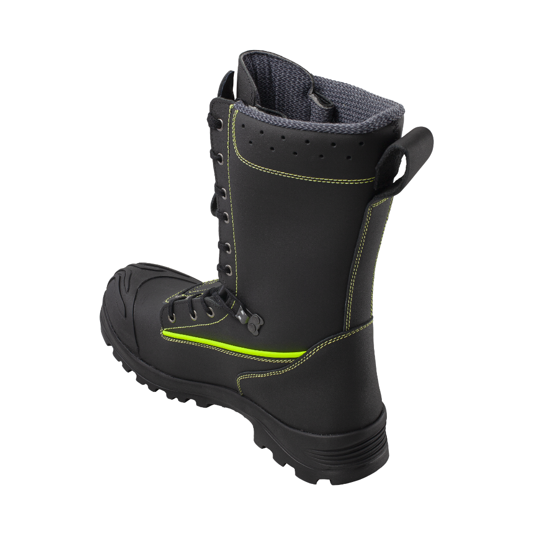 Holik Feuerwehrstiefel Schnürstiefel LUKOV GII PU Gr. 36