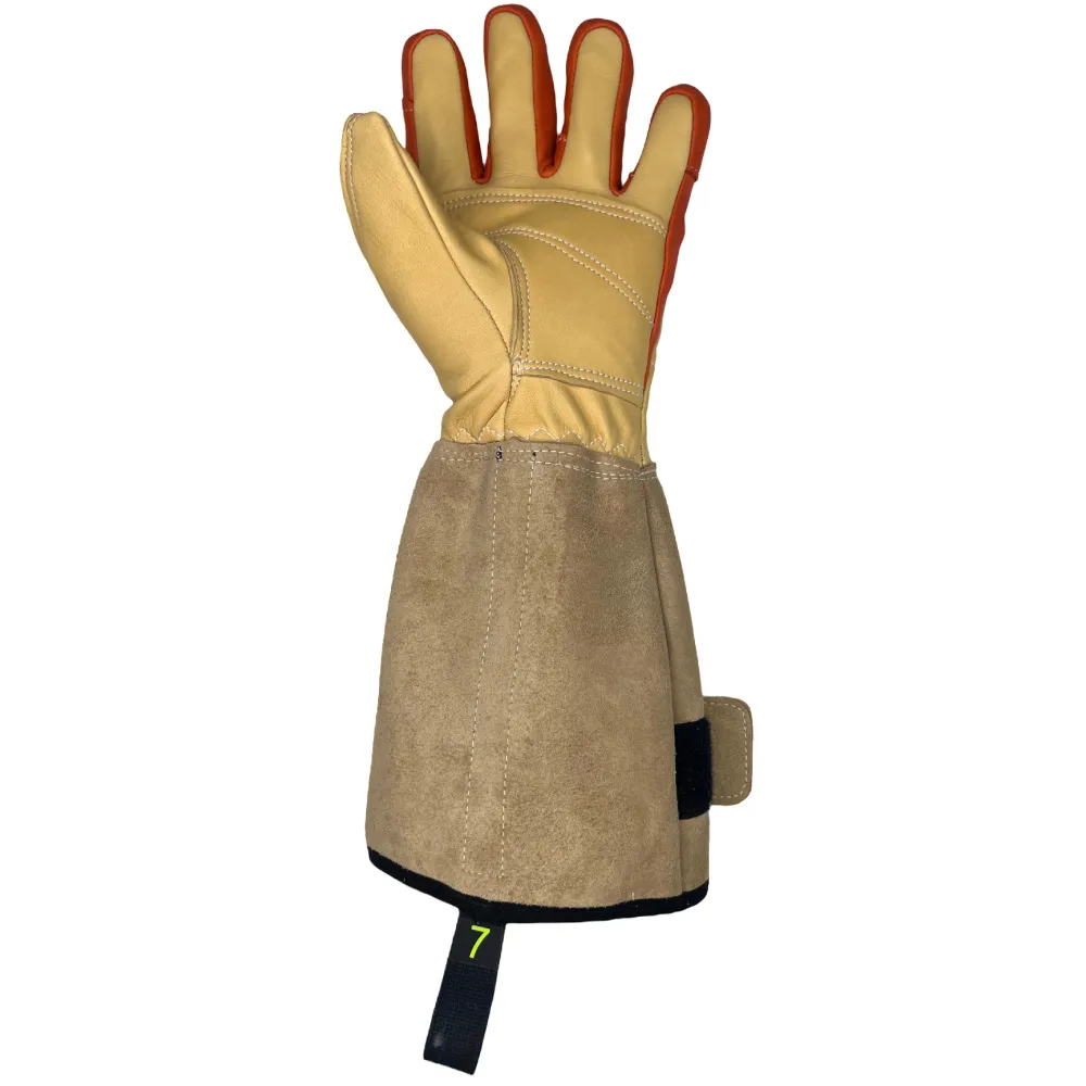 Penkert ELK DEFENDER 3.0 Long Handschuhe MIT langer Lederstulpe Gr. 8