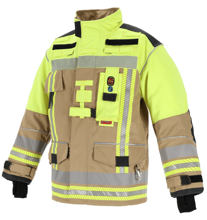 Novotex NTi® - 112 Allrounder Einsatzjacke Gold/Leuchtgelb Gr. I(50/52)