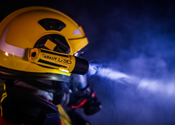 Adalit L-30 Helmleuchte mit Power LED