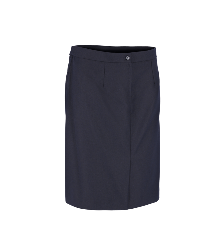 Novotex Uniformrock Damenrock Rock Serge -SCHWARZBLAU- Gr. 23
