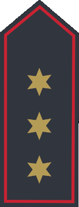 Schulterklappen BB Hauptbrandinspektorin / Hauptbrandinspektor