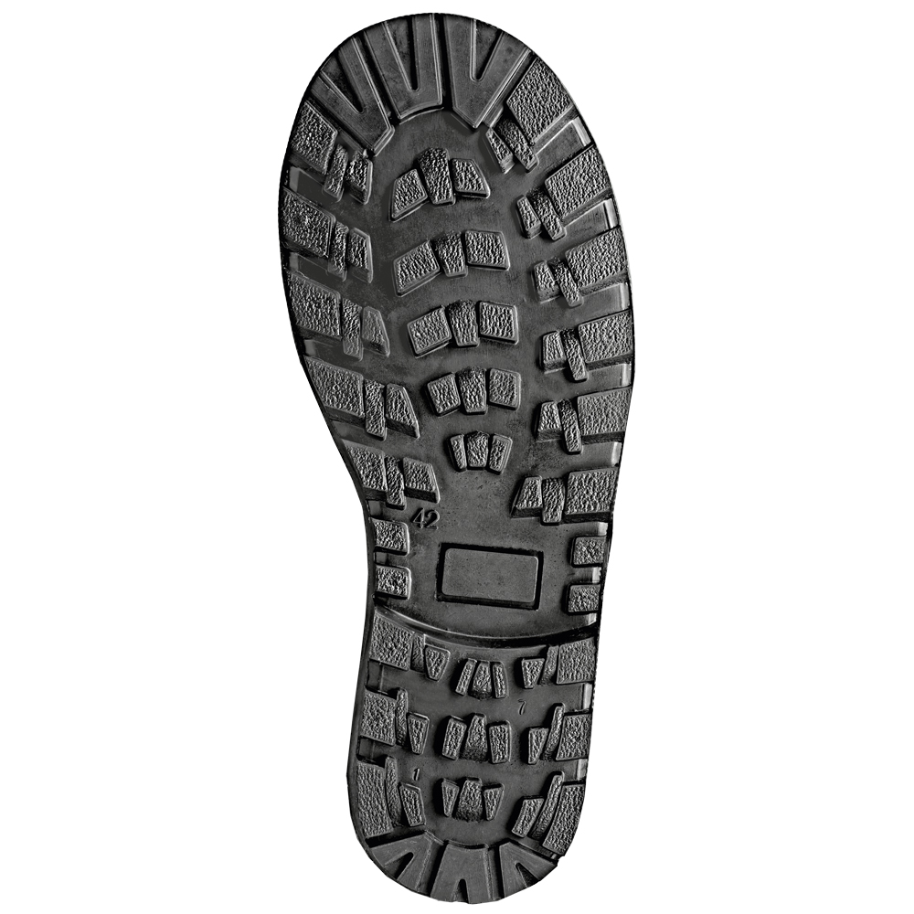 WALDARBEITERSTIEFEL -OLIV/ORANGE- Gr. 38