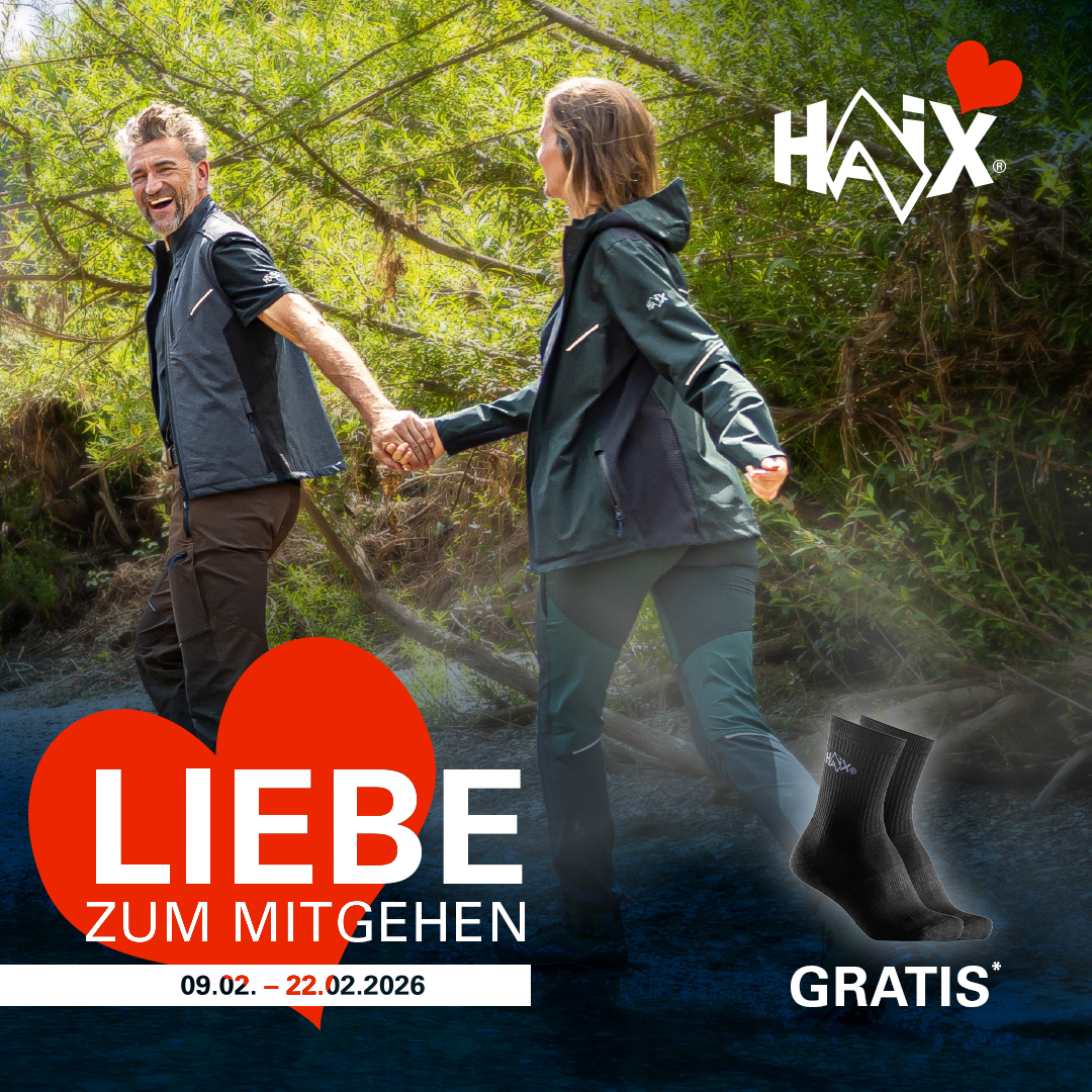 HAIX - Liebe zum Mitgehen: Unser Valentins-Special für euch!