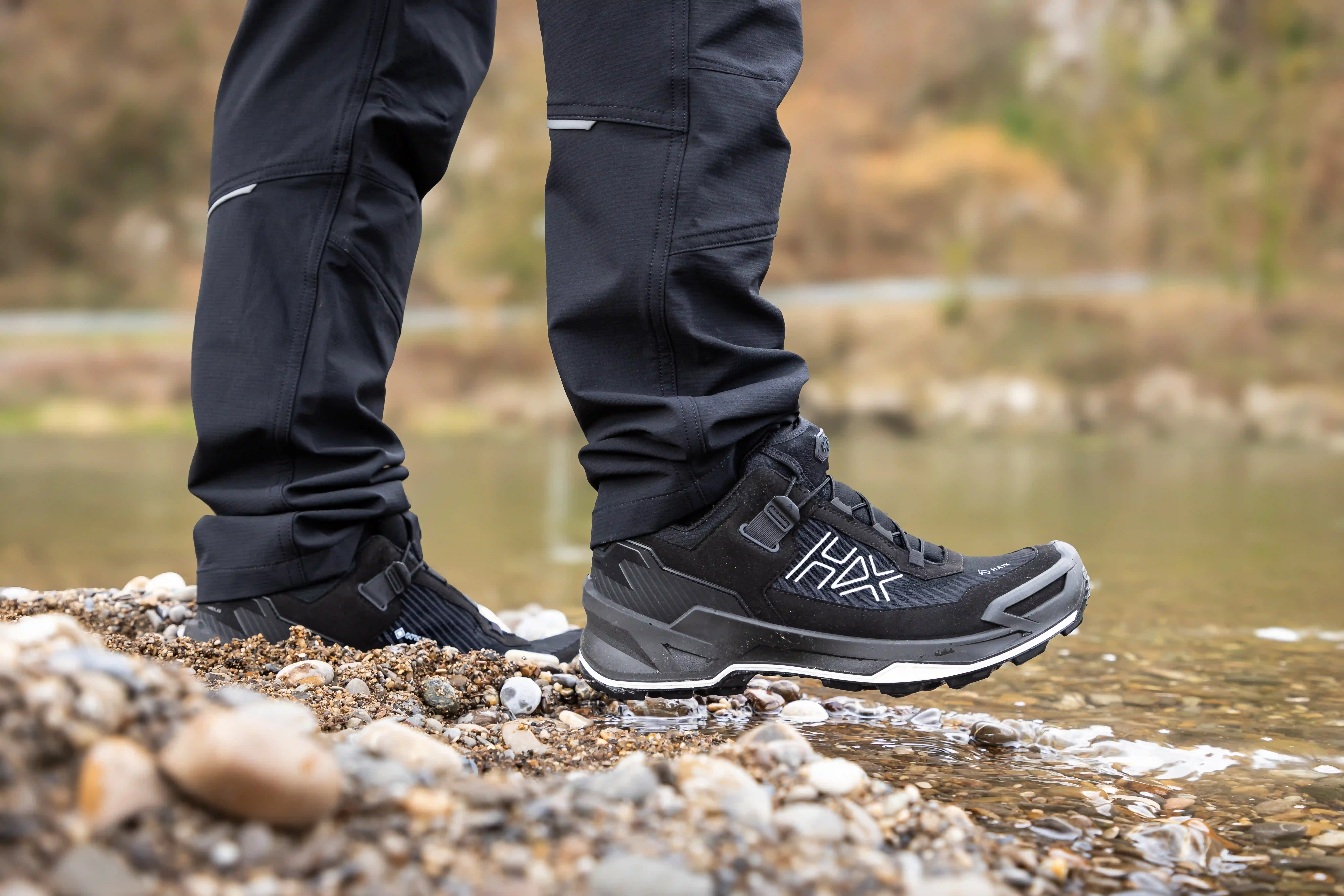 Haix BLACK EAGLE EVO Adventure GTX low/black-silver Gr. 10(45)