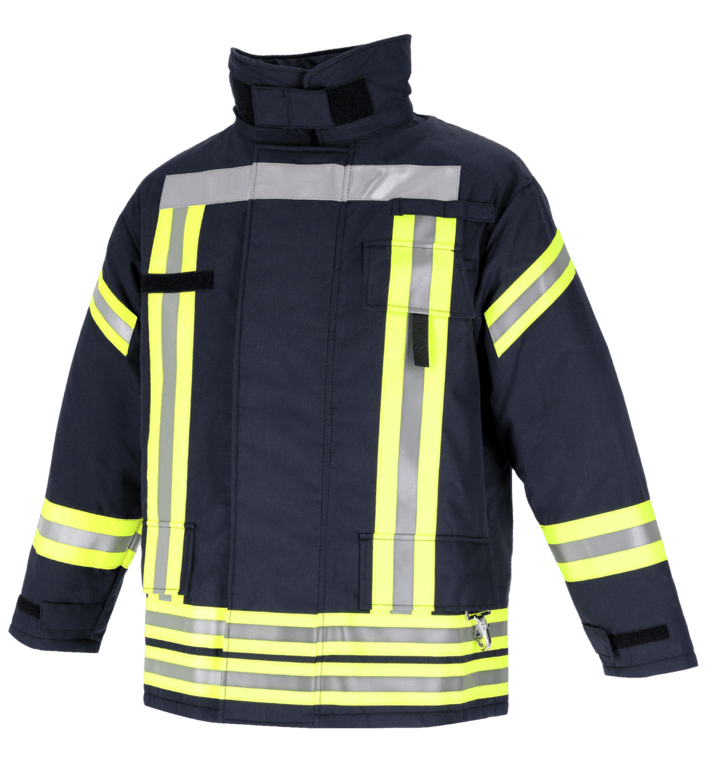 Novotex Feuerwehr- Überjacke HuPF1 kurz Nomex / Airtex- S