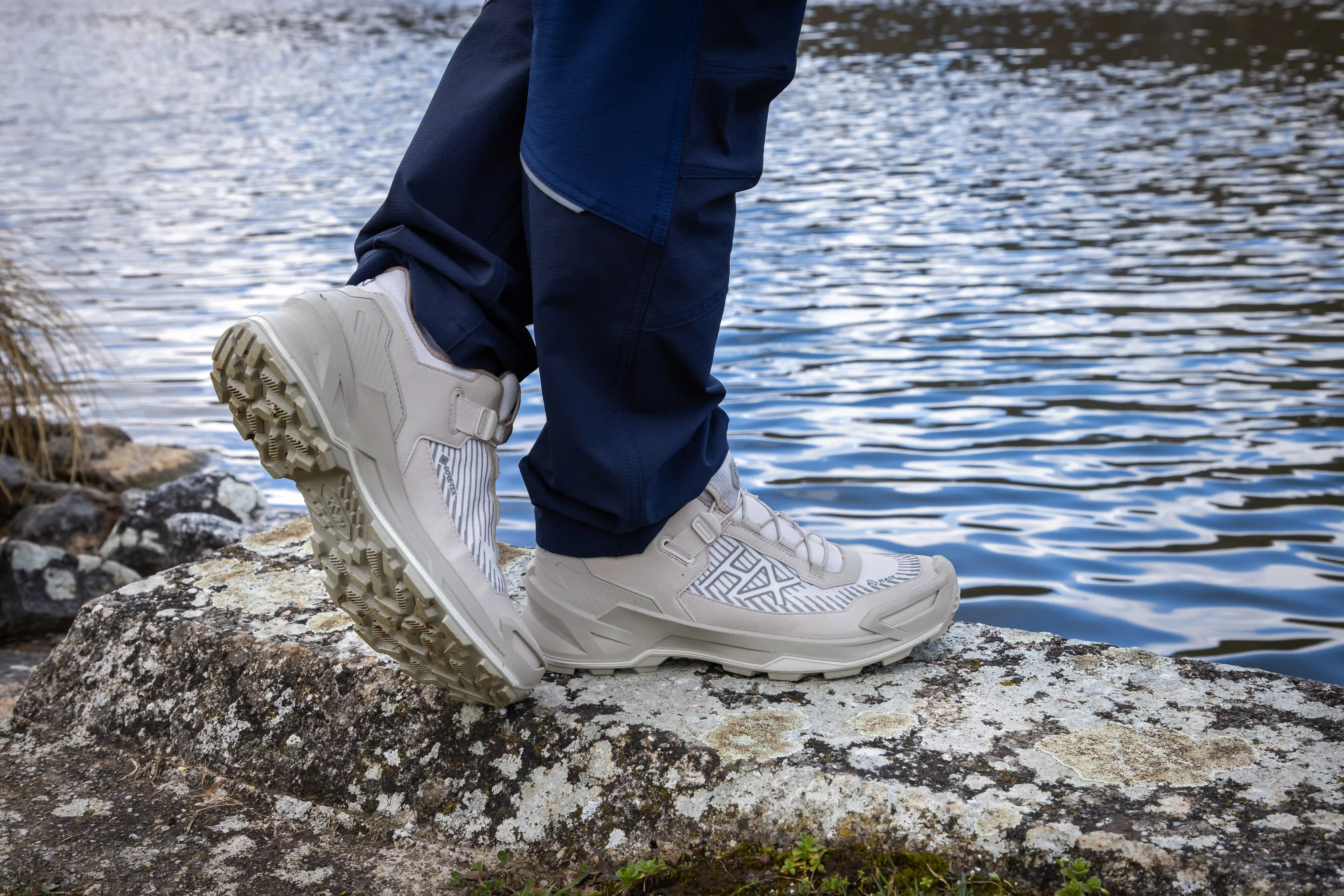Haix BLACK EAGLE EVO Adventure GTX low/white-silver Gr. 10(45)
