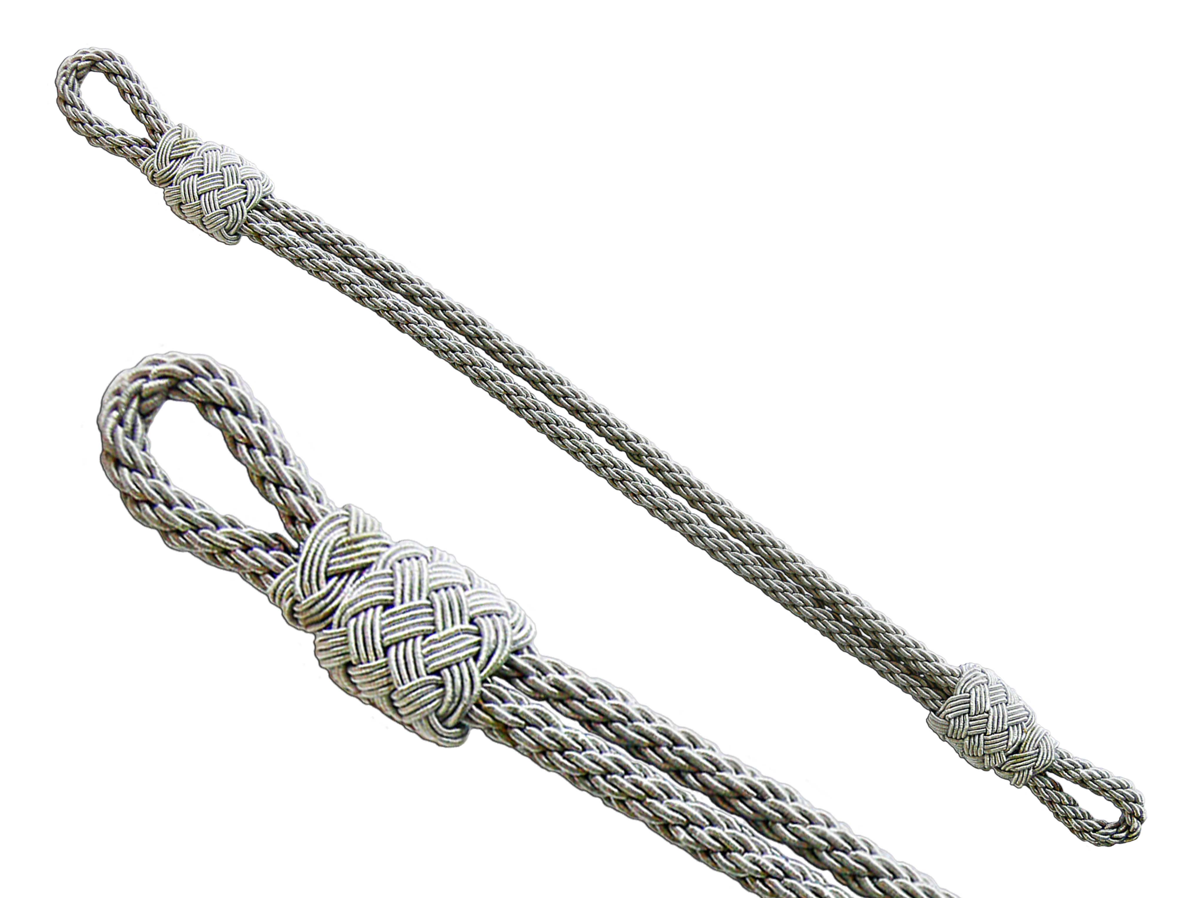 Mützenkordel -ALUFARBIG-