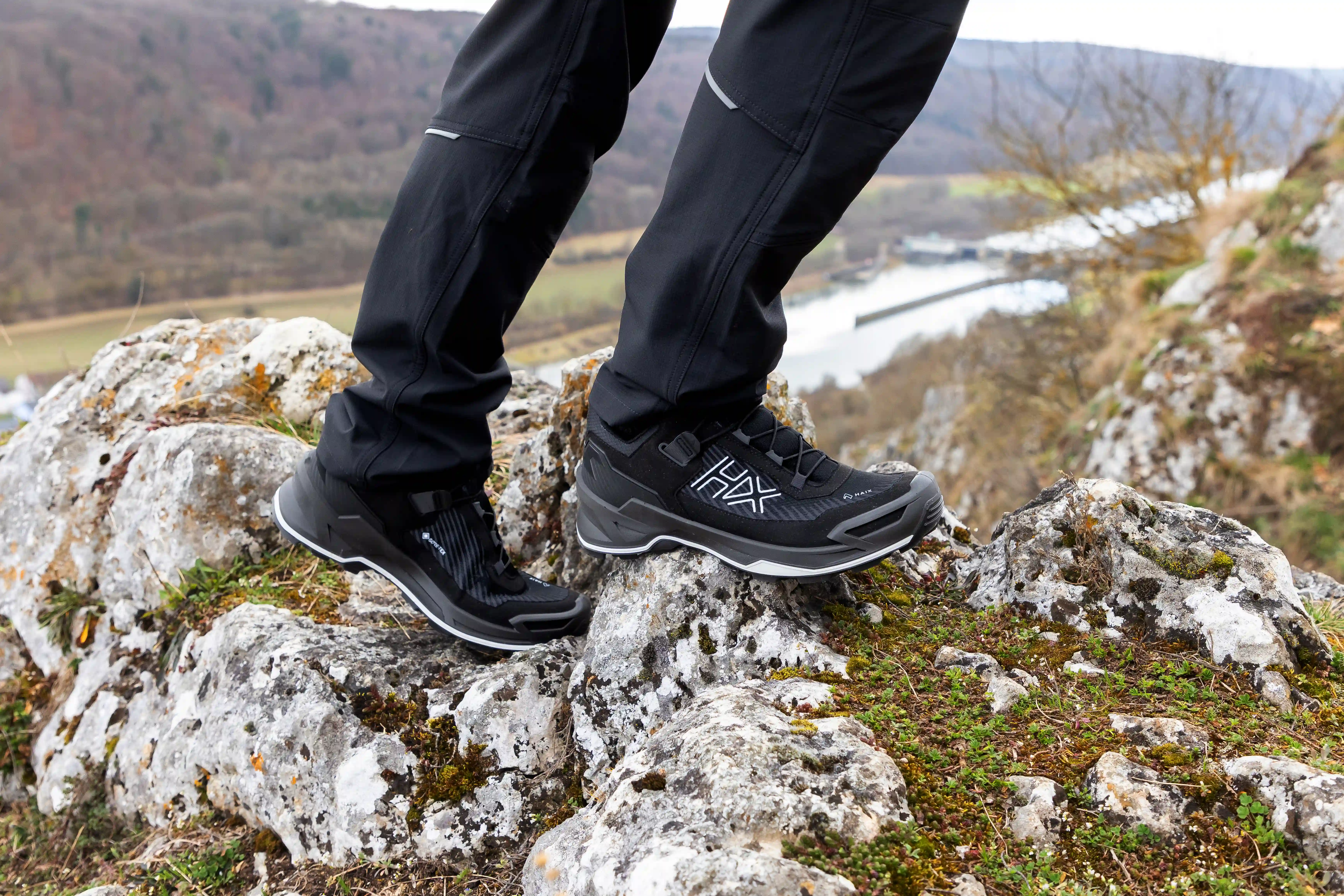 Haix BLACK EAGLE EVO Adventure GTX Ws low/black-silver Gr. 3(35)
