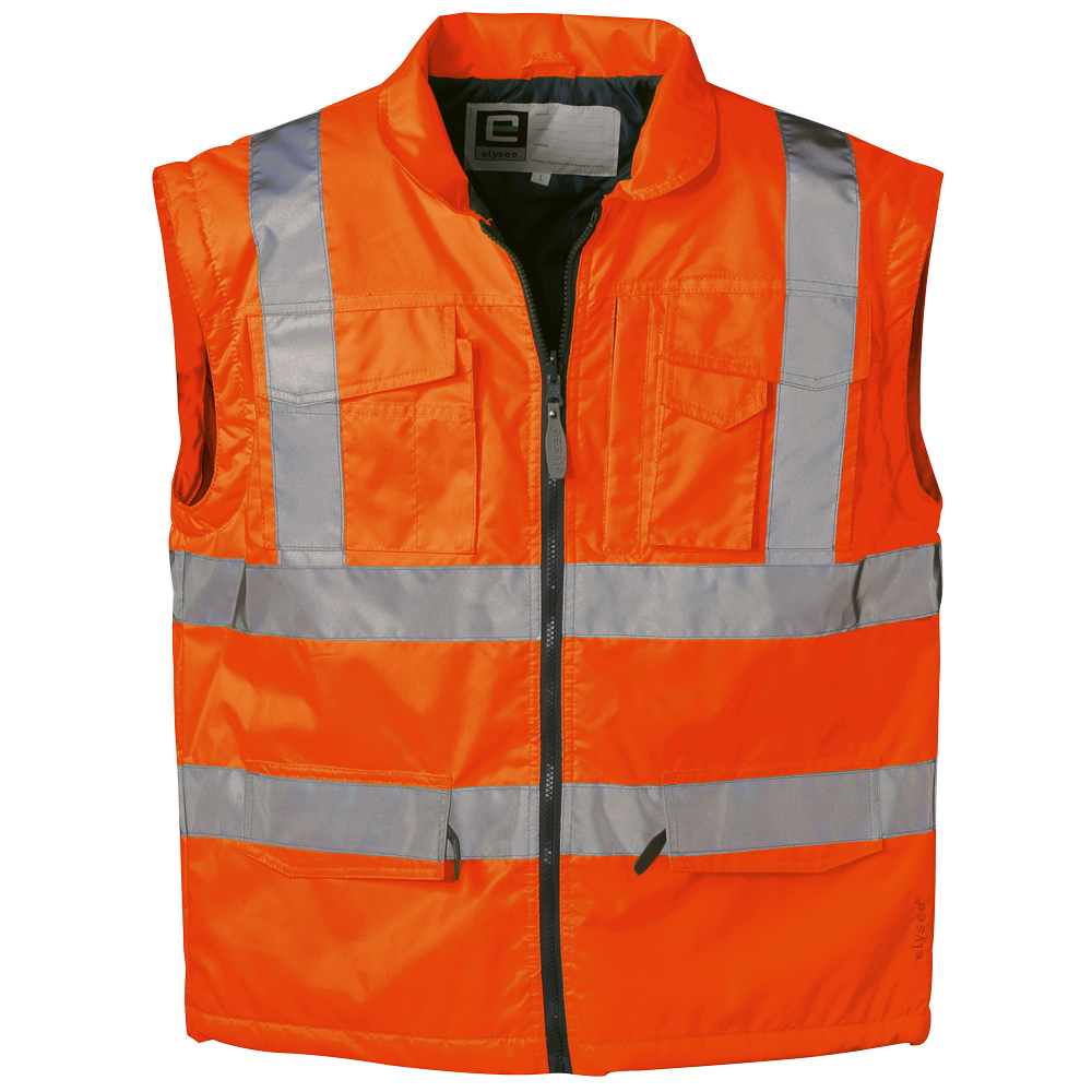 *PHILIPP* 3IN1 WARNSCHUTZ - JACKE - orange Gr. M
