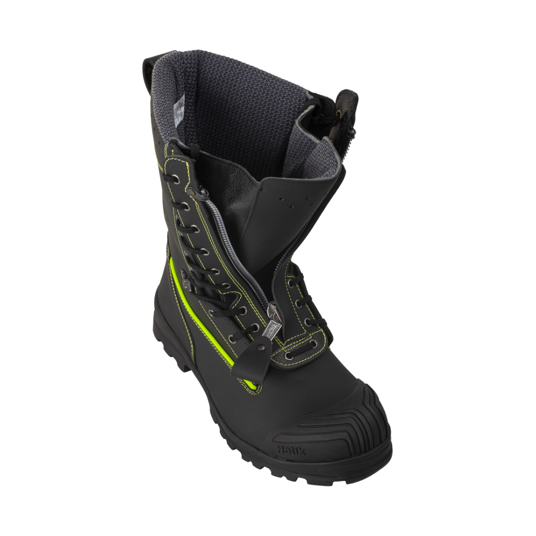 Holik Feuerwehrstiefel Schnürstiefel LUKOV GII PU Gr. 36
