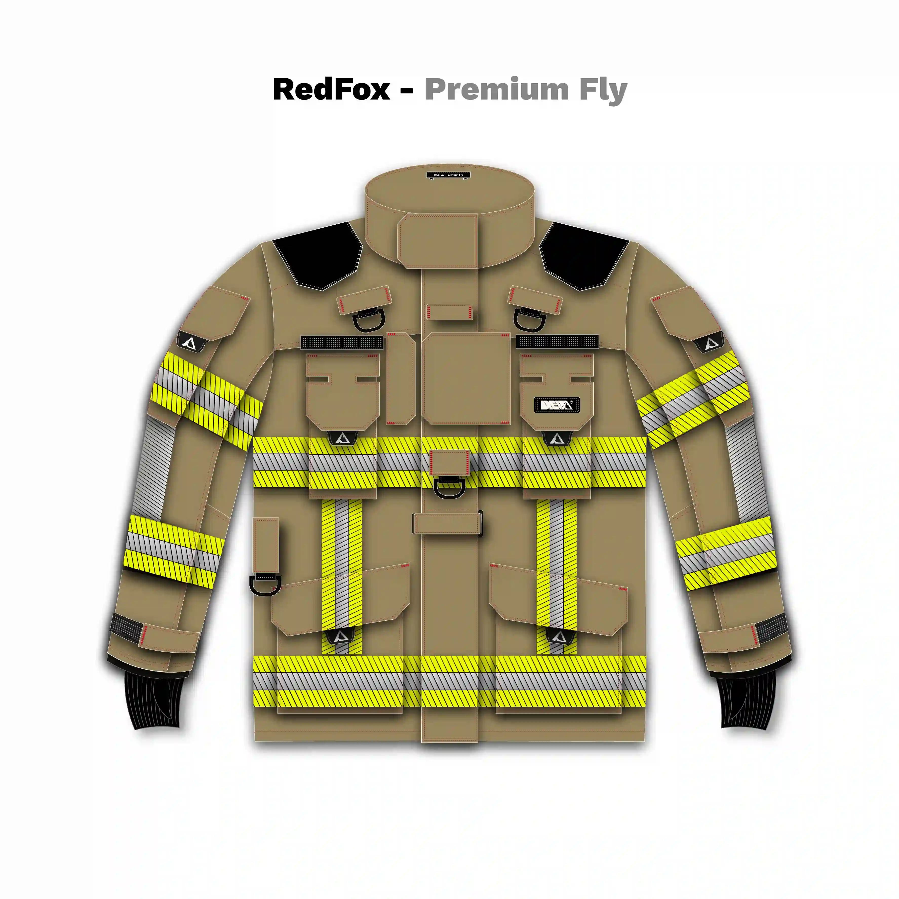 Feuerwehr Überjacke DEVA RED FOX Premium FLY