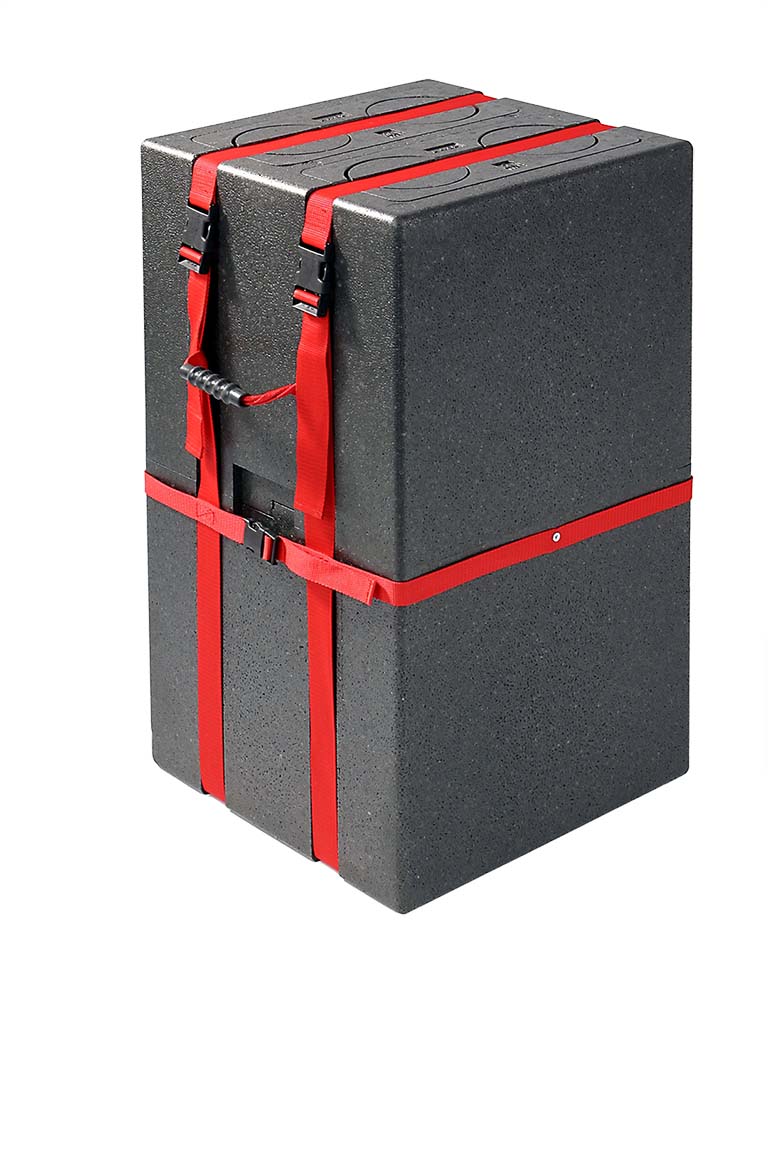 EPP- Atemluft - Flaschenbox - Transportbox