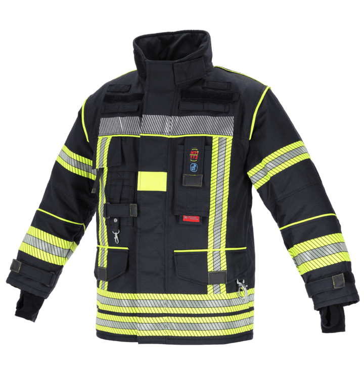 Novotex Feuerwehr Überjacke NTI 112 Model2 -SCHW/BLAU- segment.