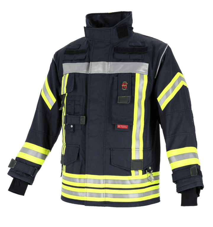 Novotex Feuerwehr Überjacke NTI 112 Model1 -SCHWARZBLAU-
