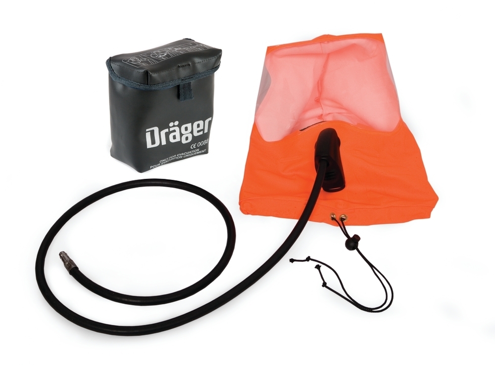 Dräger PSS Rettungshaube mit Tasche