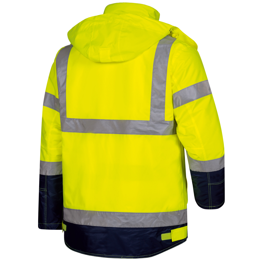 *BENJAMIN* 3IN1 WARNSCHUTZ - JACKE - gelb Gr. M