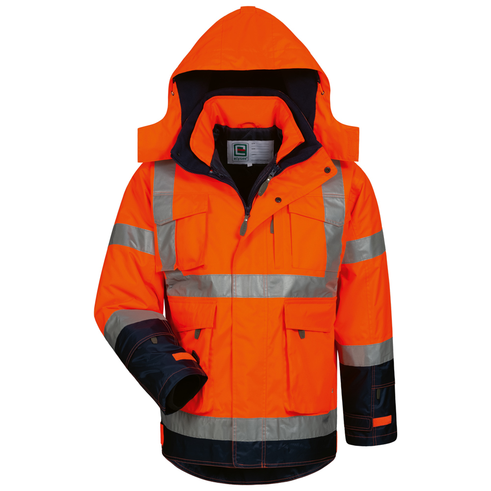 *PHILIPP* 3IN1 WARNSCHUTZ - JACKE - orange