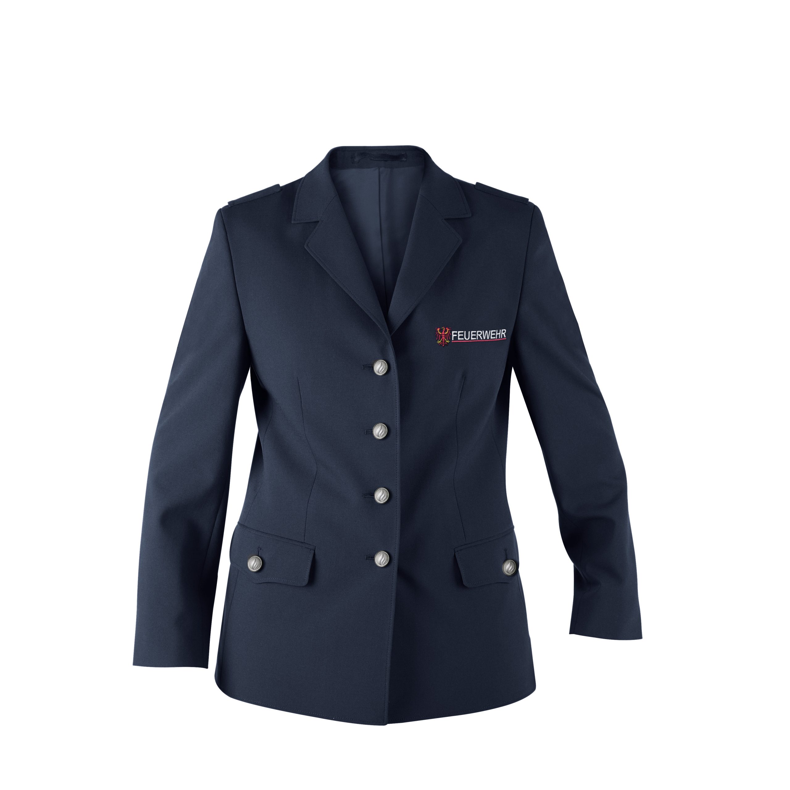Büttner Uniformjacke Damen Brandenburg - Knöpfe SILBER