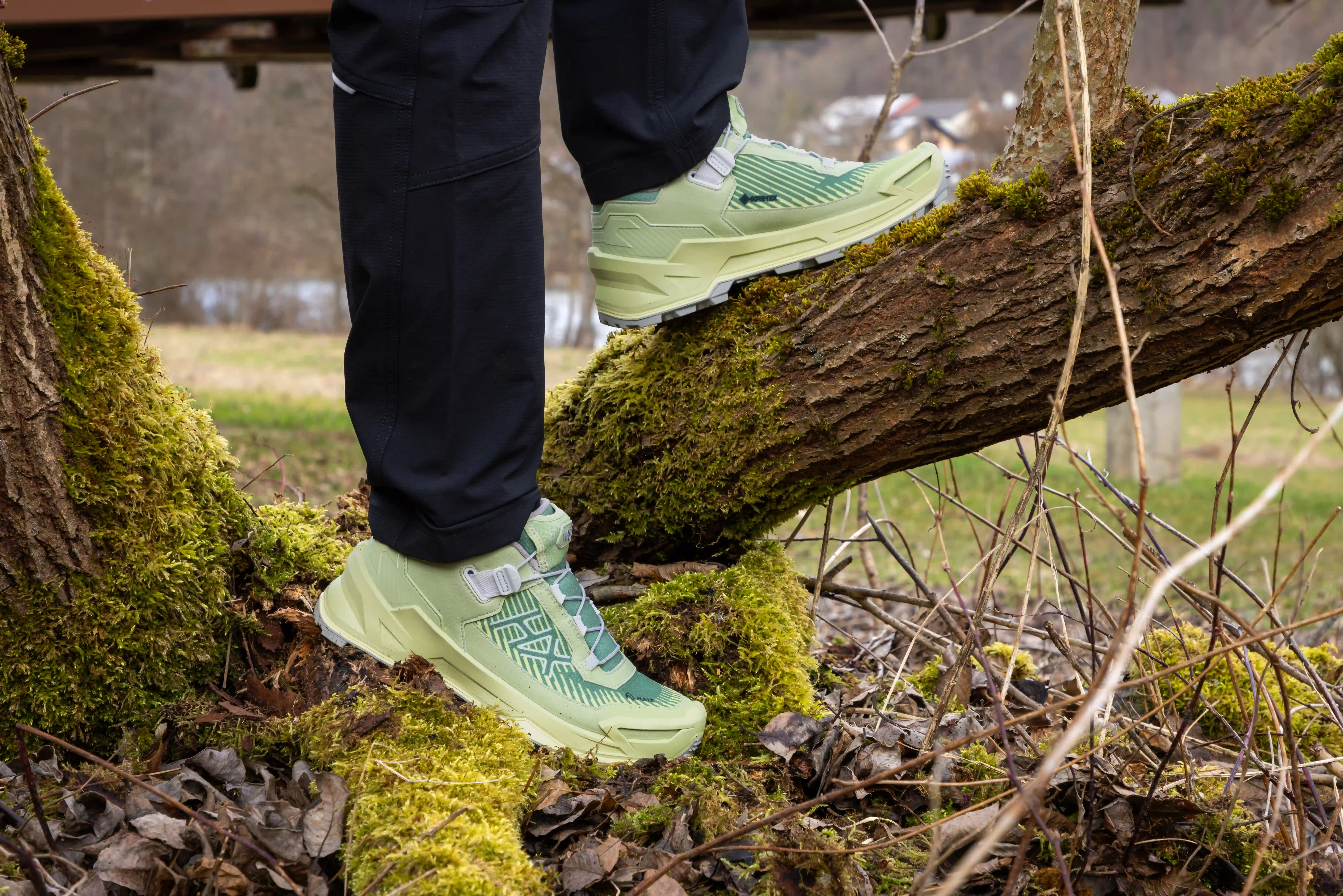 Haix BLACK EAGLE EVO Adventure GTX Ws low/green-green Gr. 3(35)